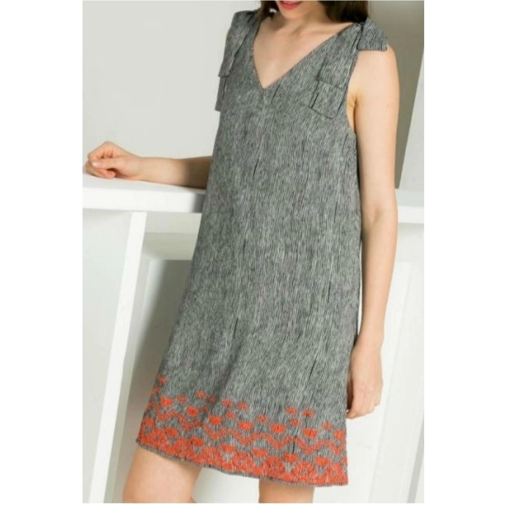 THML| Cute Sleeveless dress with Shoulder S‎